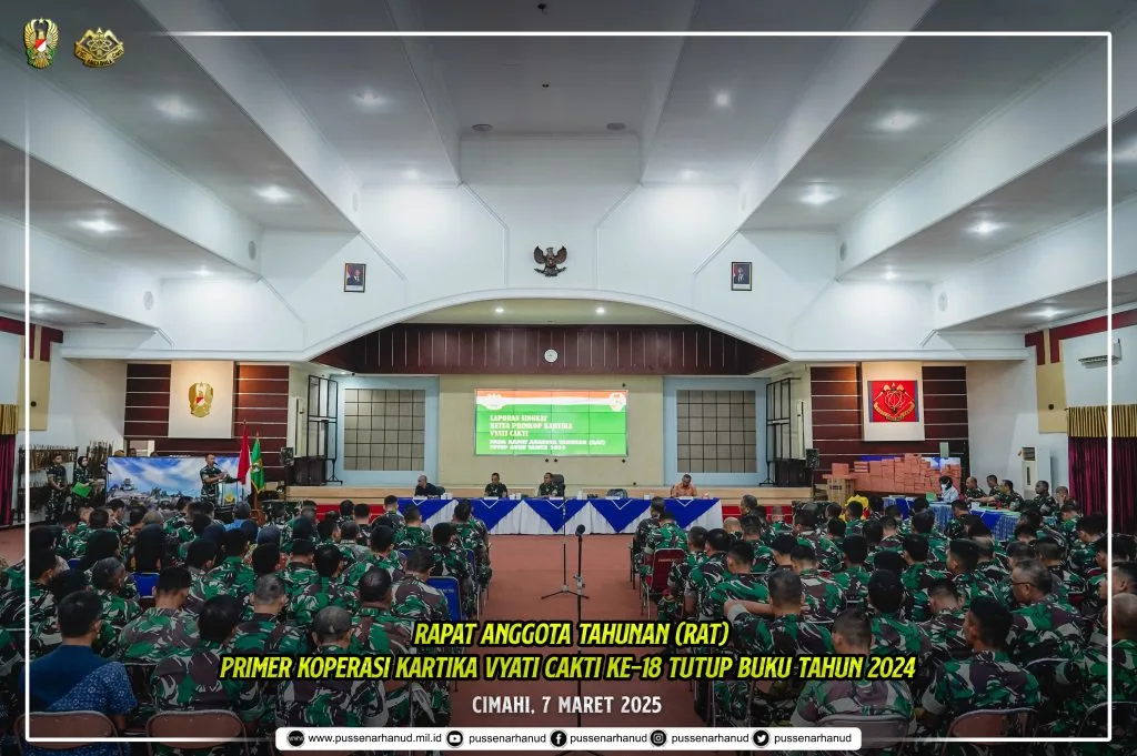 Rapat Anggota Tahunan (RAT) Primer Koperasi Kartika Vyati Cakti ke-18 Tutup Buku Tahun 2024