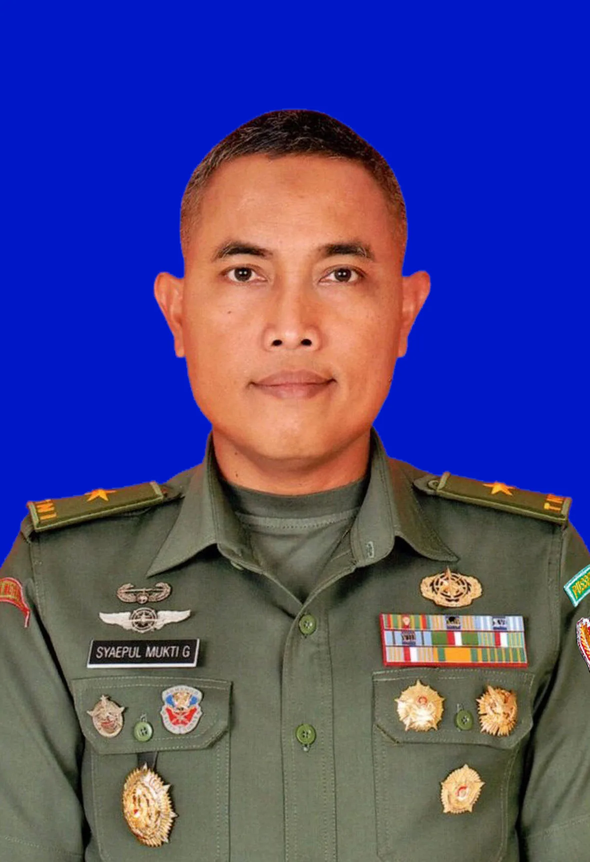 Foto Brigjen TNI Syaepul Mukti Ginanjar, S.I.P., M.Han.