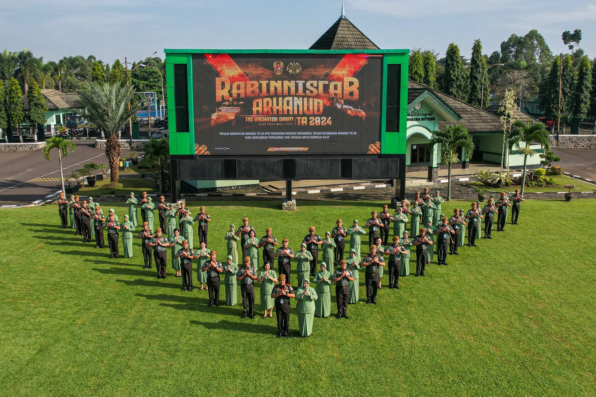 RABINNISCAB ARHANUD TNI AD TA 2024