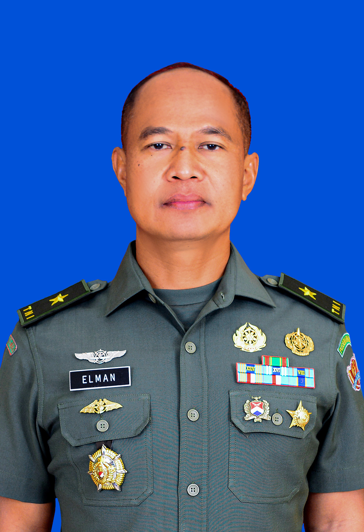 Brigjen TNI Elman Nawendro, M.Sc.
