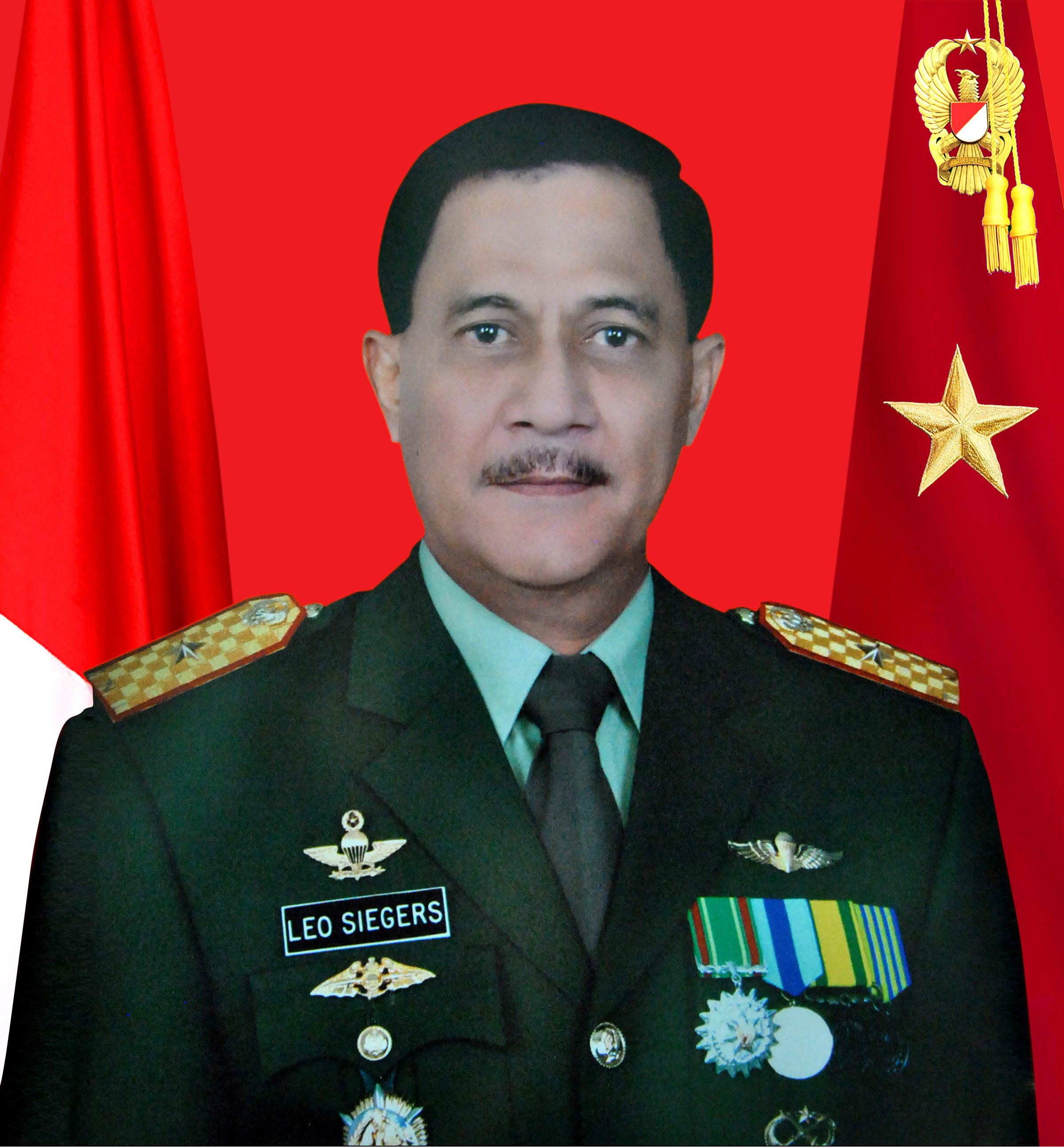 Brigjen TNI Leo J.P. Siegers, S.I.P.