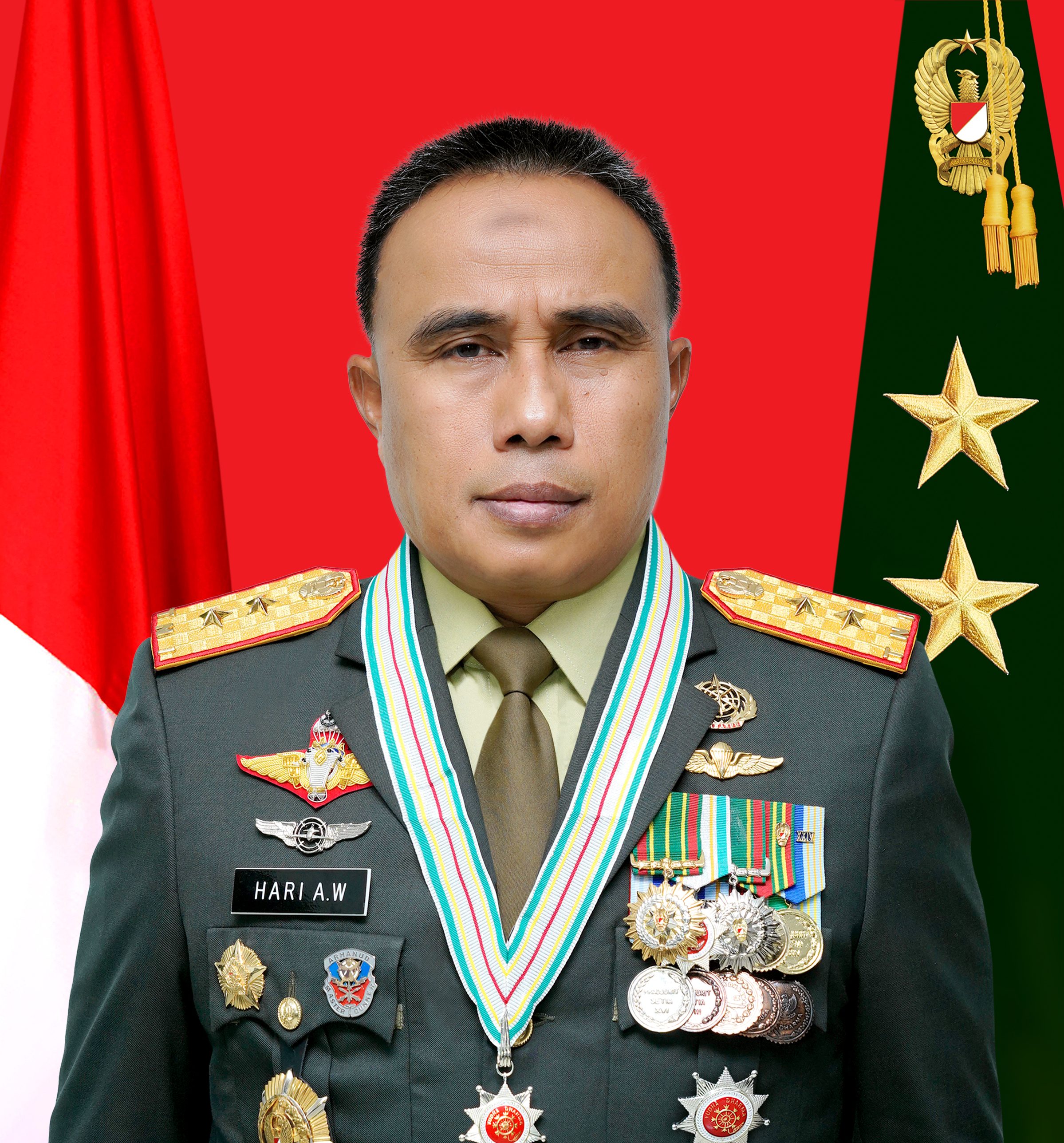 Mayjen TNI Hari Arif Wibowo, S.I.P., M.Han.