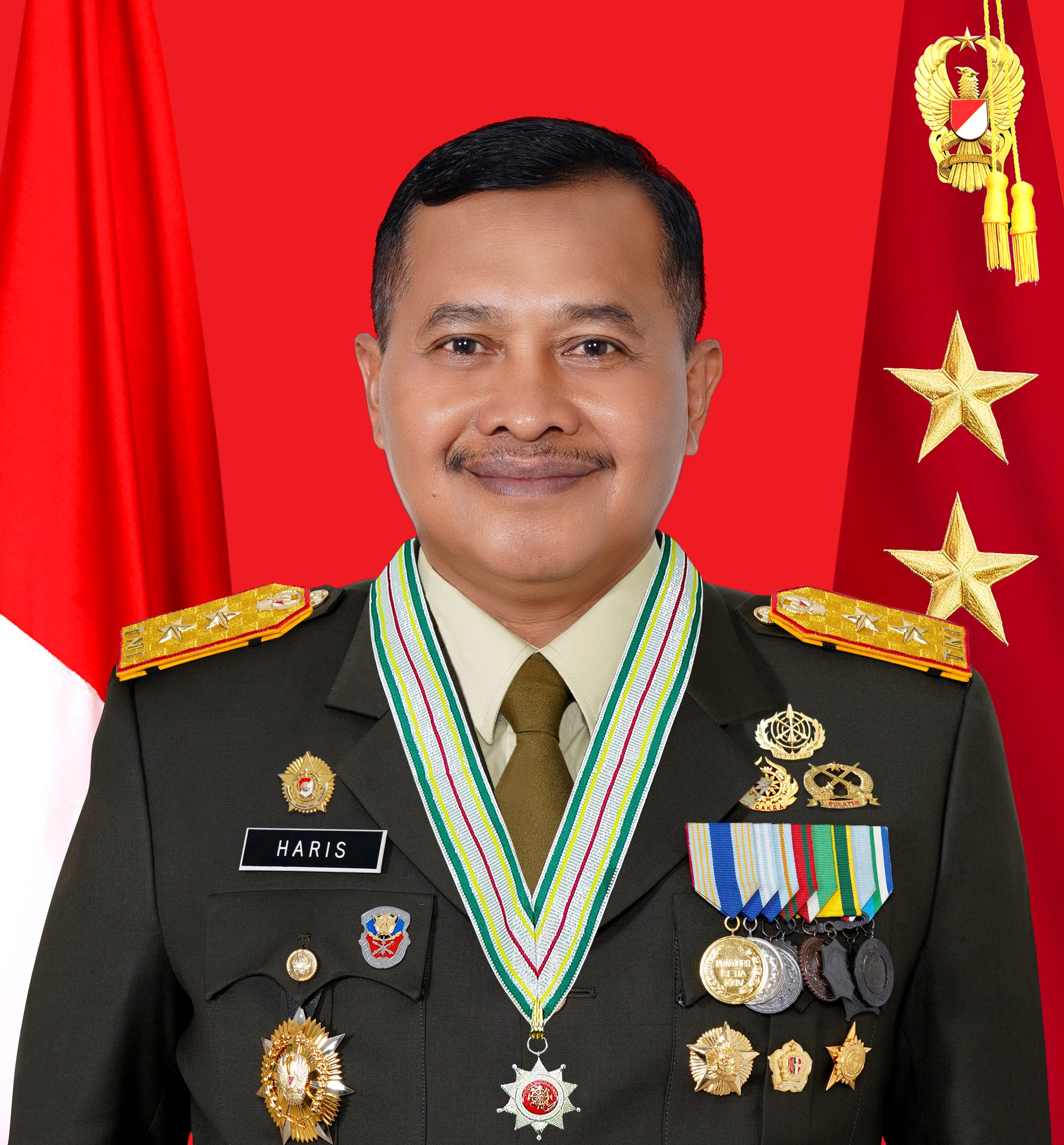 Mayjen TNI Dr. Haris Sarjana, S.I.P., M.M., M.Tr (Han).